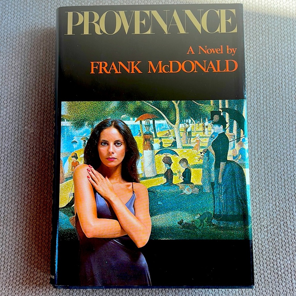 Provenance - Frank McDonald. Fiction. Hardcover. 1979. VG Condition. 1st Edition